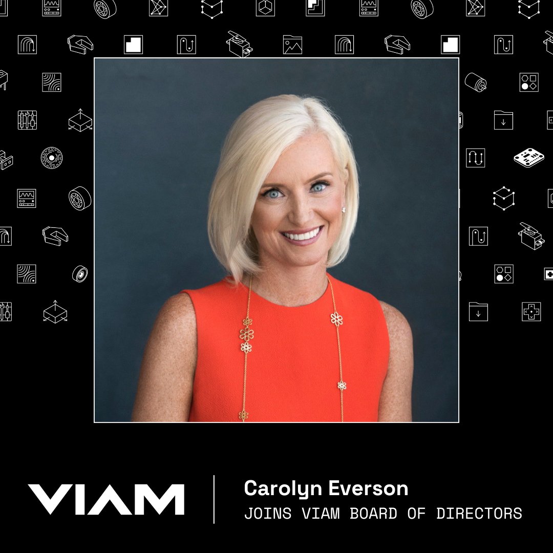 Viam welcomes Carolyn Everson to our Board of Directors.

With over 28 years experience in senior operating roles in consumer tech and media, she’ll be a critical advisor as Viam accelerates go-to-market strategies in robotics, automation, AI, and IoT.

on.viam.com/board