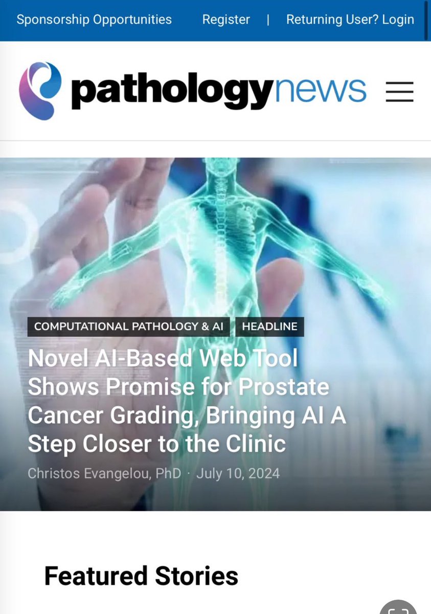 Saeed Amal (@said6041) on Twitter photo I’m delighted to see our research on prostate cancer as cover story on the leading digital pathology news platform digitalpathologynews.com #The_Amal_Lab_for_Precision_Medicine at <a href="/RouxInstitute/">Roux Institute at Northeastern</a> <a href="/NUBioE1/">Northeastern University Bioengineering</a> <a href="/NortheasternCOE/">Northeastern COE</a>
lnkd.in/eCwNz_GZ
lnkd.in/eDJ45eck I’m delighted to see our research on prostate cancer as cover story on the leading digital pathology news platform digitalpathologynews.com #The_Amal_Lab_for_Precision_Medicine at <a href="/RouxInstitute/">Roux Institute at Northeastern</a> <a href="/NUBioE1/">Northeastern University Bioengineering</a> <a href="/NortheasternCOE/">Northeastern COE</a>
lnkd.in/eCwNz_GZ
lnkd.in/eDJ45eck