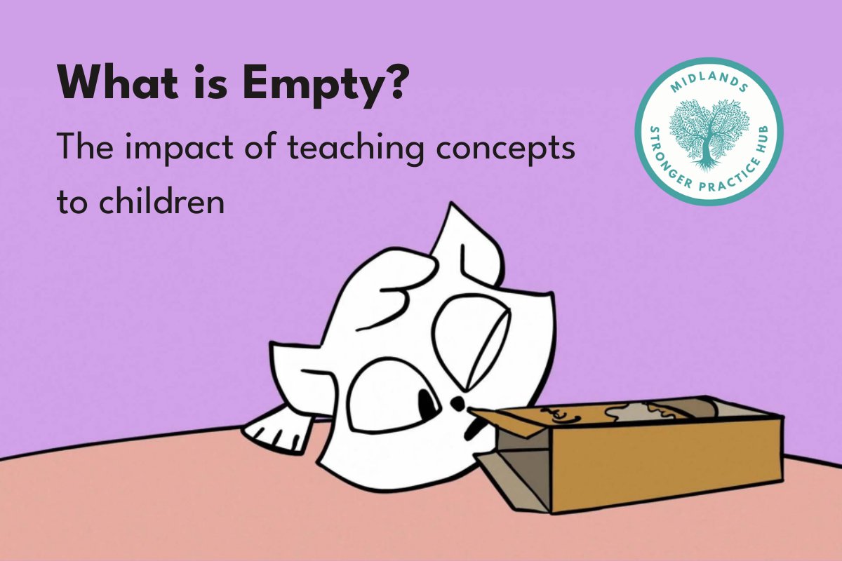 What is empty? 🤔

Jason Lee, Qualified Teacher &amp; DSL at Jakeman Nursery School, shares his reflections on the impact the #ConceptCat programme has had on the children at his nursery.

😺 &gt;&gt;&gt; birminghamearlyyearsnetworks.org/blog/concept-c…
