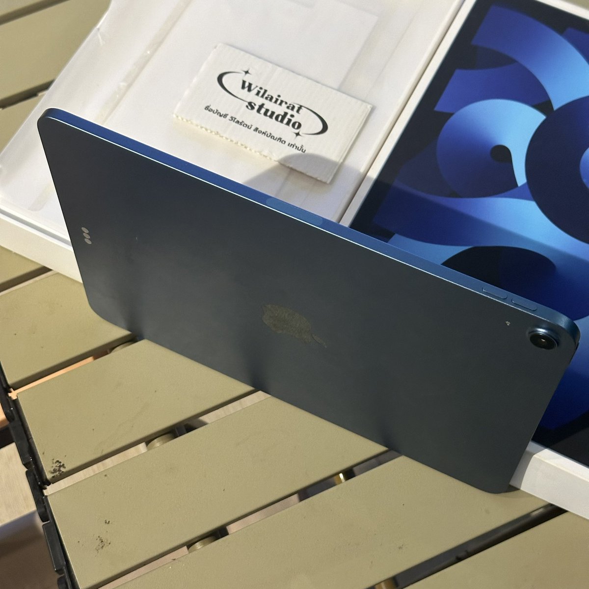 pws_2910's tweet photo. ปล่อยของ

 iPad Air 5 M1 WIFI 64GB สี Blue

🔖 : 13,900

ไม่เคยแกะ ไม่เคยซ่อม เครื่องเดิม 
ไม่มีตำหนิพึ่งเเกะฟิมล์รอบเครื่องออก
 สุขภาพแบต 84%  
อุปกรณ์ครบกล่อง เดิมๆมากับกล่อง

สระเเก้ว นัดรับได้ ตจว ส่งได้

#ราชประสงค์ #ไอแพดมือ2 #ไอแพดเพื่อการศึกษา #ส่งต่อไอแพด https://t.co/ZPlZcv33V5