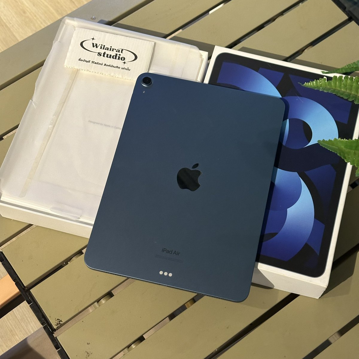 pws_2910's tweet photo. ปล่อยของ

 iPad Air 5 M1 WIFI 64GB สี Blue

🔖 : 13,900

ไม่เคยแกะ ไม่เคยซ่อม เครื่องเดิม 
ไม่มีตำหนิพึ่งเเกะฟิมล์รอบเครื่องออก
 สุขภาพแบต 84%  
อุปกรณ์ครบกล่อง เดิมๆมากับกล่อง

สระเเก้ว นัดรับได้ ตจว ส่งได้

#ราชประสงค์ #ไอแพดมือ2 #ไอแพดเพื่อการศึกษา #ส่งต่อไอแพด https://t.co/ZPlZcv33V5