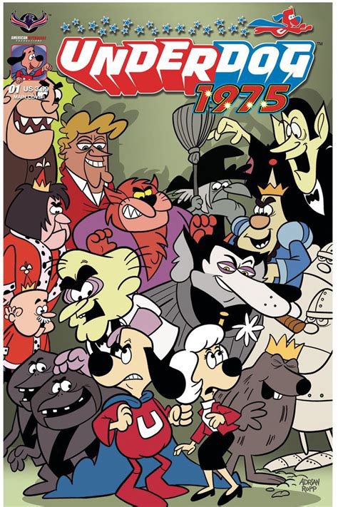 I recently learned that this Underdog cover I drew is one of the rarest and most sought after books in the series. I can’t even find copies! If you have one, hang on to it!