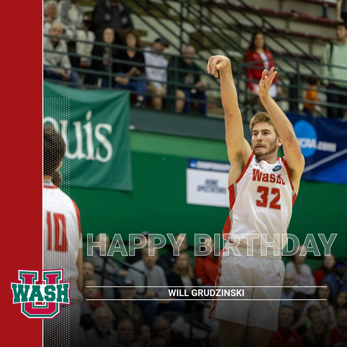 WashUBasketball's tweet photo. Happy Birthday Will!! https://t.co/cYo5VQCEJb