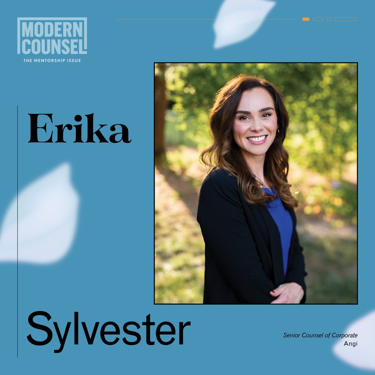 Former basketball team captain Erika Sylvester highlights teamwork, communication, and strategy in in-house counsel, excelling in civil litigation..

Discover Erika Sylvester’s journey and explore the full Mentorship Issue feature at: hubs.la/Q02GDWJ00