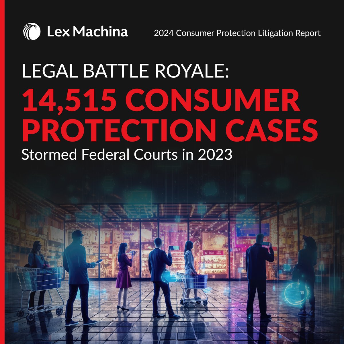 LexisNexis's tweet photo. Uncover the numbers behind the scenes: 14,515 consumer protection cases flooded federal district courts in 2023. Get the full story and more in @LexMachina's 2024 Consumer Protection Litigation Report! https://t.co/7mpwyyzEVp
#LegalTech #ConsumerProtection #LexMachina https://t.co/WxUnXGoTu3