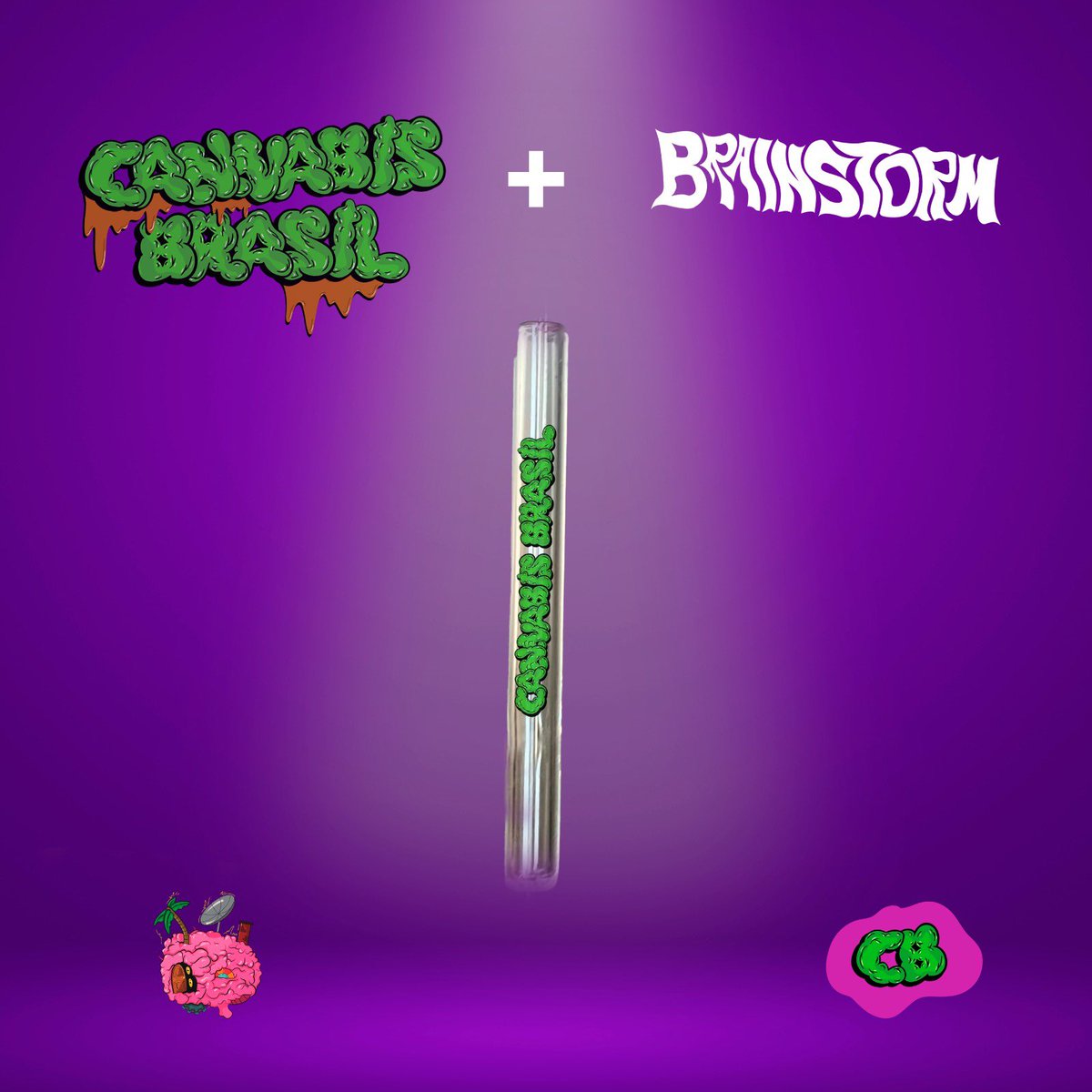 canabisbrasil's tweet photo. 🚨 VEJA: Um dos modelos de piteira de vidro que a marca @canabisbrasil fez em colaboração com a marca @BrainstormGlass .

Deixe o seu feedback nos comentarios 🔥 https://t.co/eR8CkqYysg