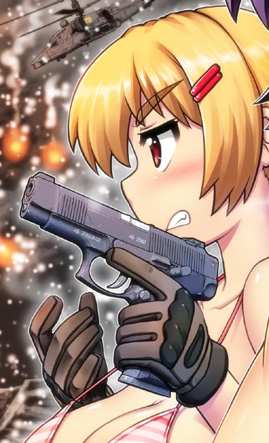MC☆あくしず73号が発売中です!「銃とれっと」(画:はせ☆裕先生)ではロシア軍の現在の制式拳銃、ヤリギンピストルことMP-443をご紹介します!あんまり評判が良くないMP-443ですが…? 