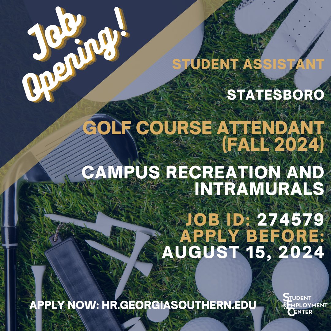GA Southern - Student Employment Center tweet media