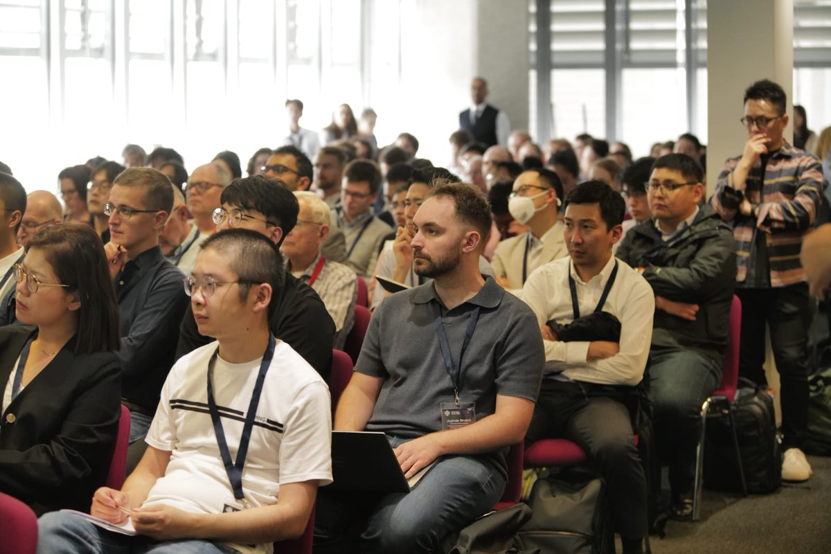 SSIonics24's tweet photo. 🧬Attendees are enjoying this afternoon's sessions at the 24th International Conference on Solid State Ionics #SSI24 full of engaging talks on advances towards achieving a #NetZeroWorld.
🔗Visit the website for more info about the conference: https://t.co/oTn3hqM6tI