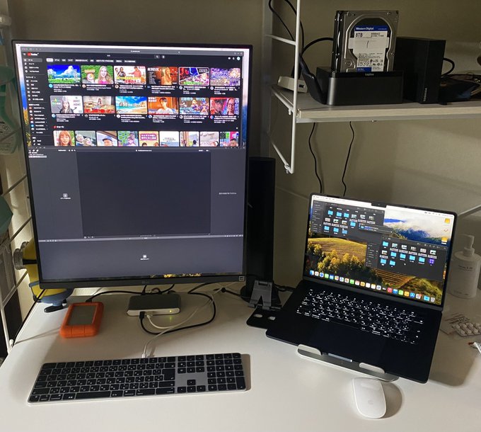 パソコン新調してディスク周りも揃えてみた。 これでいろいろやる気が出るな😤 https://t.co/mTZHolYWdc<a href="/tag/%E6%80%A7%E7%99%96%E3%83%9E%E3%83%83%E3%83%81%E3%83%B3"class="tags"><span>#性癖マッチン</span></a>
