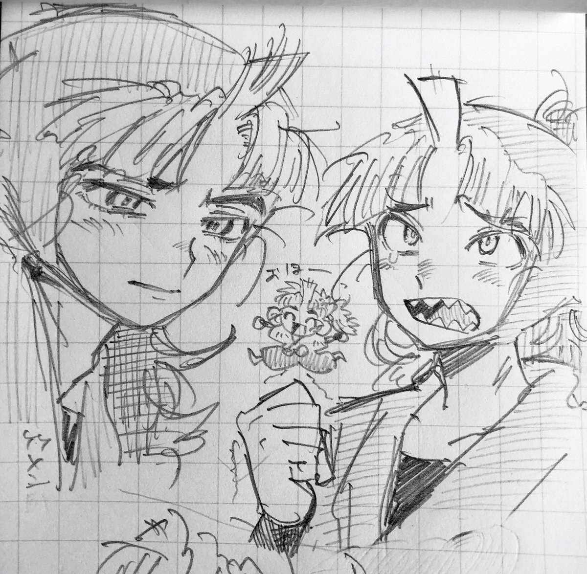 #nin_draw  竹谷 
かけるぶんだけかいた 