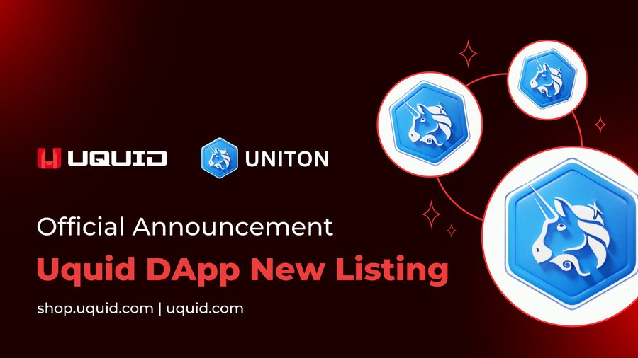 Definews_Info's tweet photo. ๐งฟ@Uniton_Official is now listed on @uquidcard #dApp center
๐งฟ Simple Staking on #UNITON is a top-notch feature that allows users to stake any amount of $UTN tokens
๐ฝVISIT
https://t.co/PzJA3Upw9B
#Definews https://t.co/r6rfbcfyfO