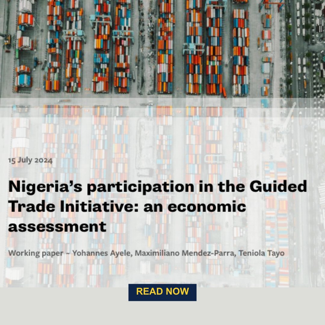 ODI_trade's tweet photo. Could #Nigeria's participation in the @AfCFTA's Guided Trade Initiative be a game-changer for its economy?

Our new report explores the potential impact, highlighting sectors for growth (cashews, ginger &amp; manufactured goods) and policy recommendations for maximising benefits.

⬇️