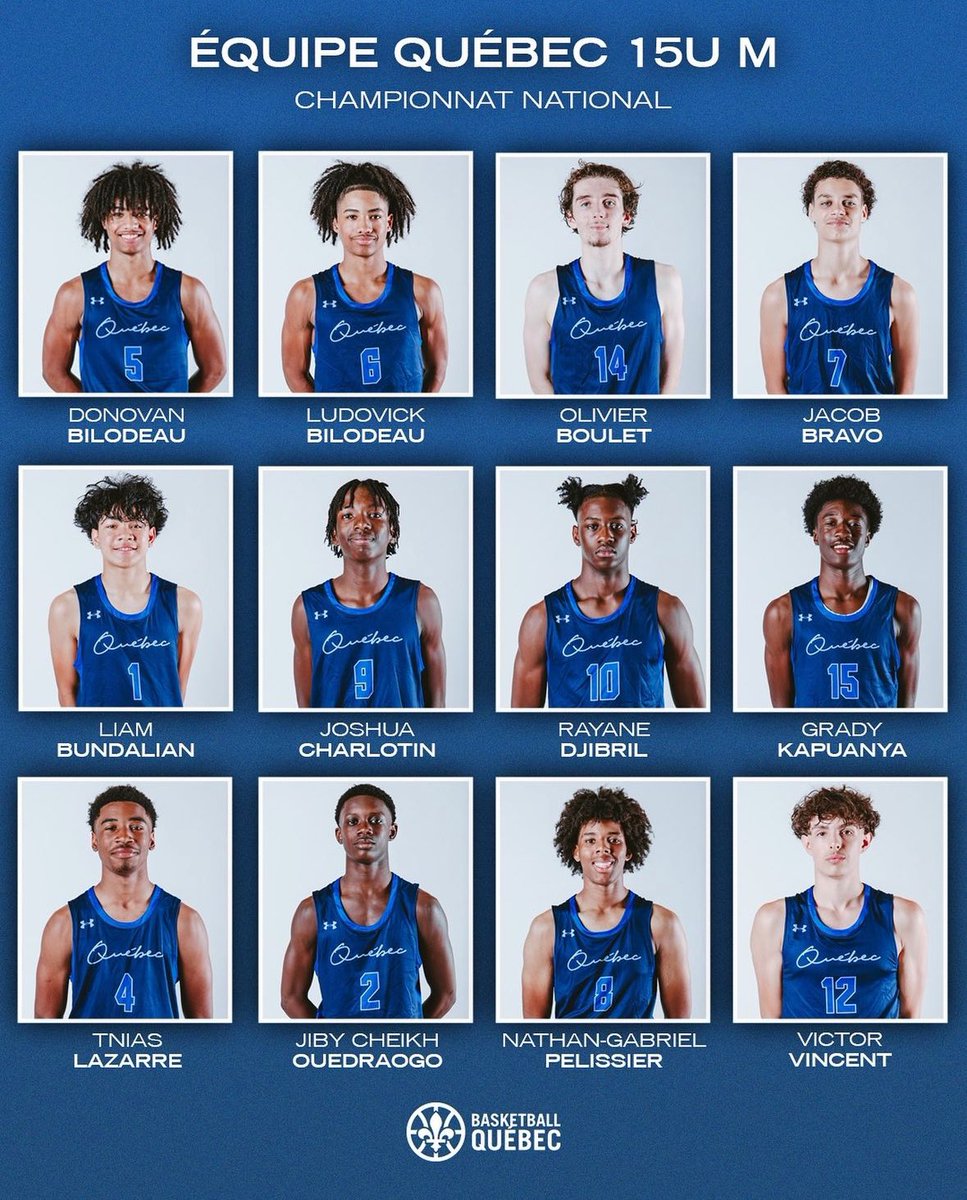 One of my favourite 🇨🇦 events when it comes to identifying &amp; evaluating talent is <a href="/CanBball/">Canada Basketball</a> Nationals. Provincial teams competing against each other. This year it’ll be in Toronto Aug 5-10

<a href="/BasketballQc/">Basketball Québec</a> announces their 17U &amp; 15U rosters. <a href="/Promis_N/">Promis N’landu</a> was a major standout last year