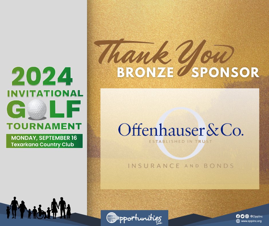OppIncOrg's tweet photo. Many thanks to Offenhauser &amp; Co. for supporting individuals with disabilities as a Corporate Sponsor for our 35th Annual Invitational Golf Tournament! We couldn't do it without you. 

#OpportunitiesInc #OppInc #OppIncGolf2024 #Offenhauser&amp;Co https://t.co/f76uFwHPwn