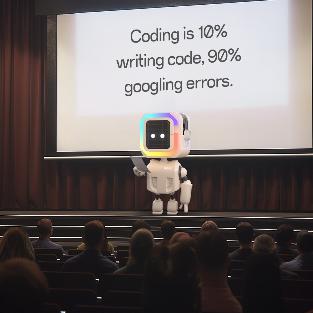 When Mr. Robotson speaks, we listen. 🙏