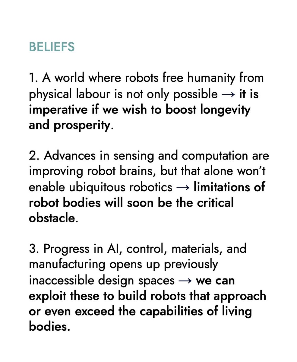 ARIA_research's tweet image. 🌱 Opportunity seed funding now live 🌱

We’re looking to fund standalone, high-potential projects in our Smarter Robot Bodies opportunity space with up to £500k each. 1/2