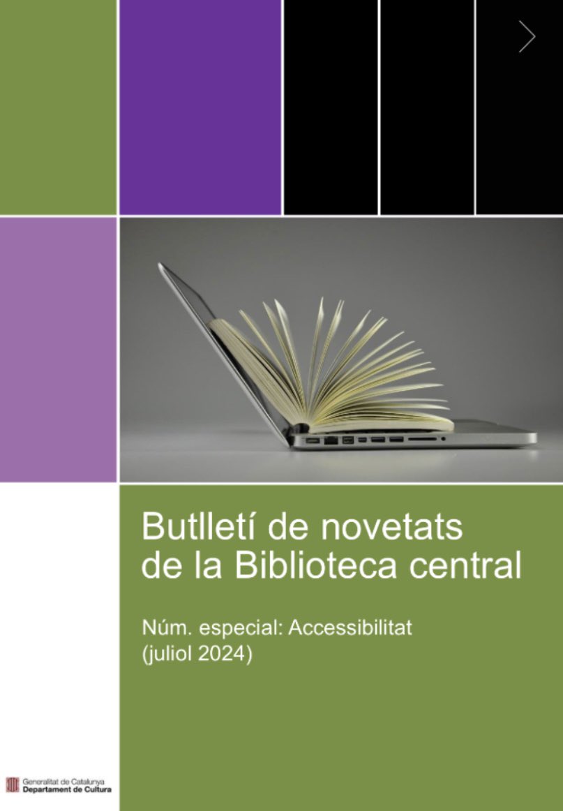 El 2n sobre accessibilitat
⤵️
drac.cultura.gencat.cat//handle/20.500…