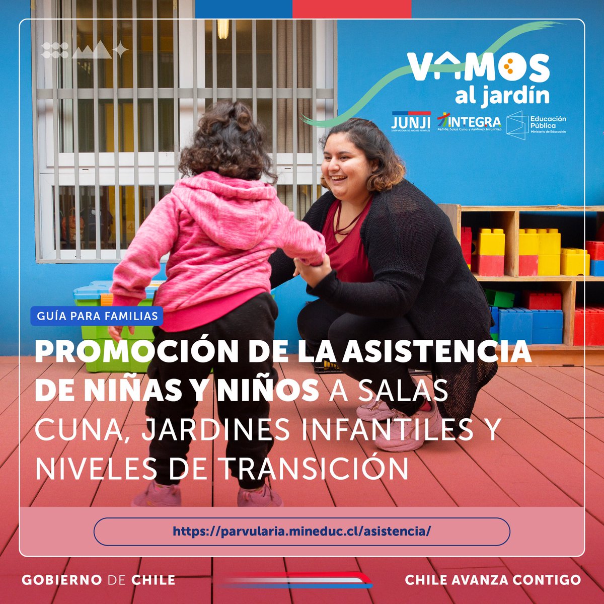 SubEducParv's tweet photo. #VamosAlJardín 💚Fortalecer la asistencia de niños y niñas es una tarea compartida entre las familias y los establecimientos educacionales. El compromiso de toda la comunidad educativa es fundamental para asegurar la continuidad del aprendizaje.
🔗 https://t.co/A4jhpctA9H https://t.co/8O2oPRpxjo