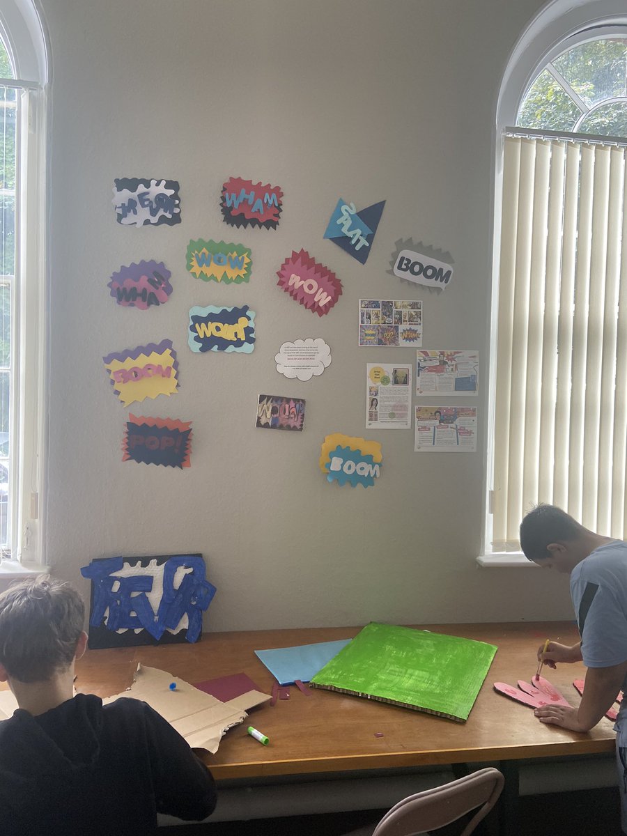 Include_edu's tweet photo. Our pop art projects are really motoring! #modern #pow #moveoverwarhole https://t.co/rspujx5w6I