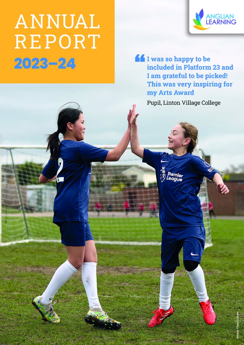 Anglian Learning (@anglianlearning) on Twitter photo We are delighted to share this year's Annual Report, celebrating achievements from across our Trust π
The report highlights how we are delivering on our commitment and purpose to improve educational outcomes for all pupils β€οΈ
tinyurl.com/y5h33348
#TransformingTogether We are delighted to share this year's Annual Report, celebrating achievements from across our Trust π
The report highlights how we are delivering on our commitment and purpose to improve educational outcomes for all pupils β€οΈ
tinyurl.com/y5h33348
#TransformingTogether