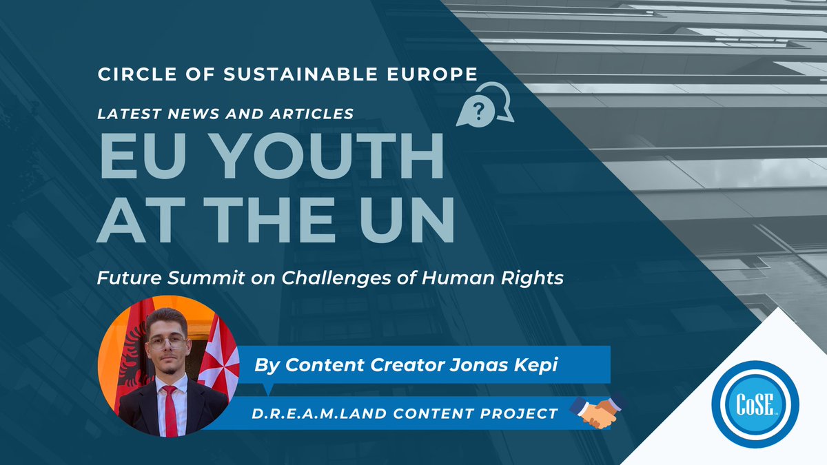 🇺🇳 𝐓𝐡𝐞 𝐑𝐨𝐥𝐞 𝐨𝐟 𝐘𝐨𝐮𝐭𝐡 𝐢𝐧 𝐭𝐡𝐞 𝐔𝐧𝐢𝐭𝐞𝐝 𝐍𝐚𝐭𝐢𝐨𝐧𝐬

🌍 In the tapestry of global #diplomacy, the voices of #European #youth are weaving visions of unity and progress.

👉cose-eu.org/2024/07/11/eu-…