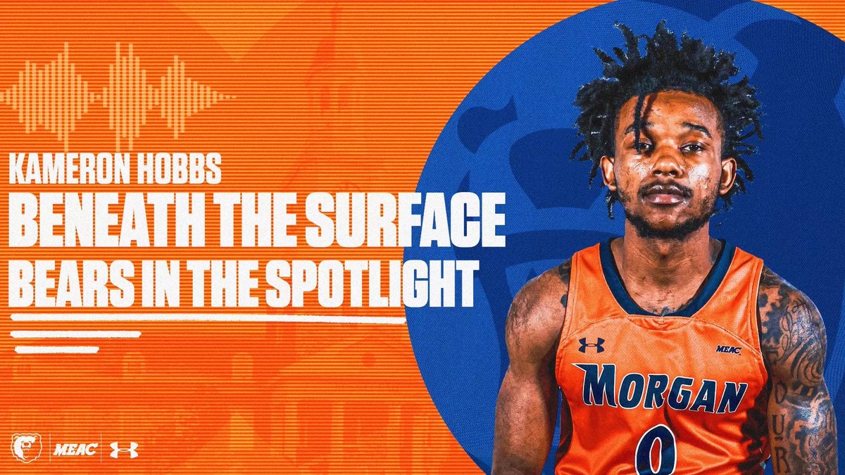 MorganStBears's tweet photo. 🐻BENEATH THE SURFACE: Kamron Hobbs🏀 Bears in the Spotlight🔦
📝 https://t.co/1DEd5TbHIS
@MEACSports | @UnderArmour 
#GoBears🔷🔶 https://t.co/HB7i0rarxY