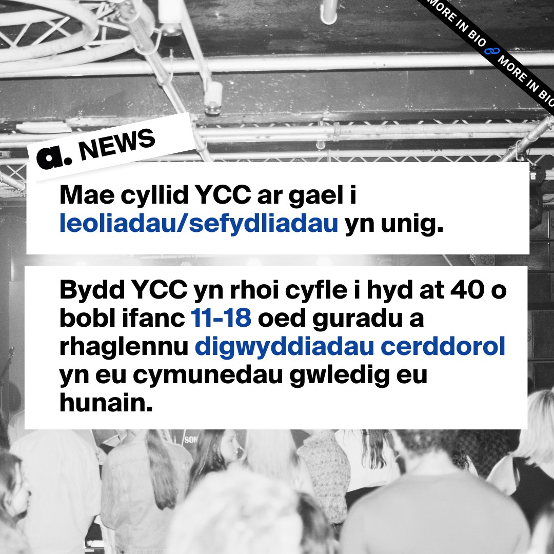 🔔 Mae Anthem wedi lansio cronfa Atsain newydd i gefnogi pobl ifanc sy’n byw mewn cymunedau anghysbell yng Nghymru i wella mynediad at gerddoriaeth

Ar agor ar gyfer ceisiadau nawr!
anthem.wales/cy/gwneud-cais…