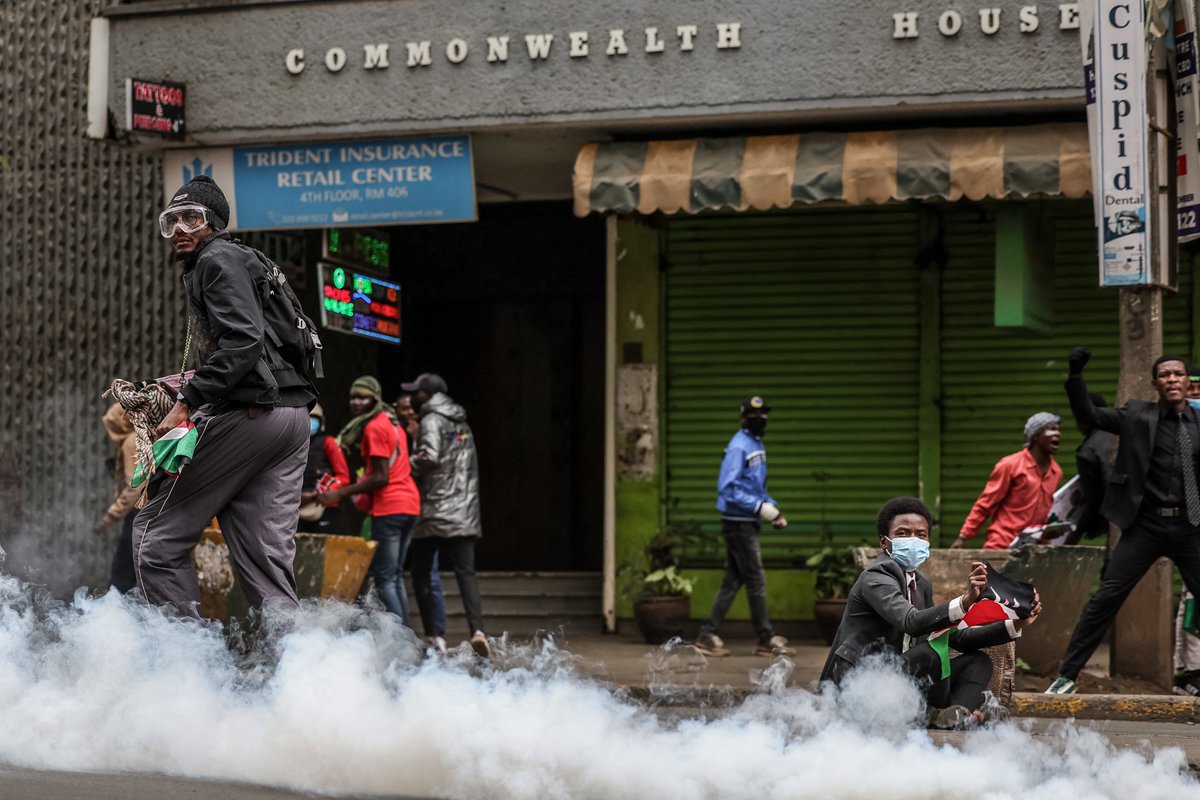 New anti-government protests kick off in Kenya with calls for President William Ruto to resign aje.io/kjpp4q