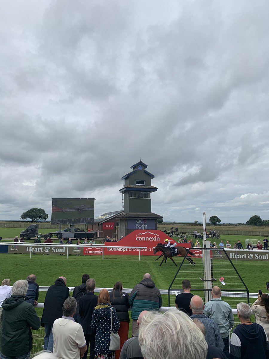 Beverley_Races's tweet photo. LAW DEGREE just does enough to win on handicap debut, winning gamely for @EasterbyTim! 

Well done to all connections 🙌 https://t.co/FpCu4zIkCm