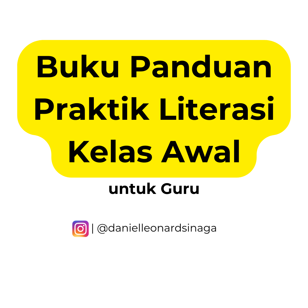 daniellsinaga_'s tweet photo. Masih bingung merancang pembelajaran literasi kelas awal? Pergunakan buku panduan ini. Jika mau RT dan ketik MAU. https://t.co/rcr80R12jm