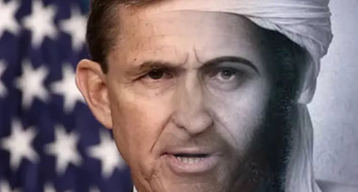 jimstewartson's tweet photo. For almost a year, Mike Flynn’s extended network has been programming the idea that Trump’s assassination would “be a shot heard around the world” &amp; spark mass violence.

Was Thomas Crooks inspired by American ISIS?

I wrote about Flynn Laden.
https://t.co/9hIQKPl7Xv https://t.co/ob2WOL5MTi
