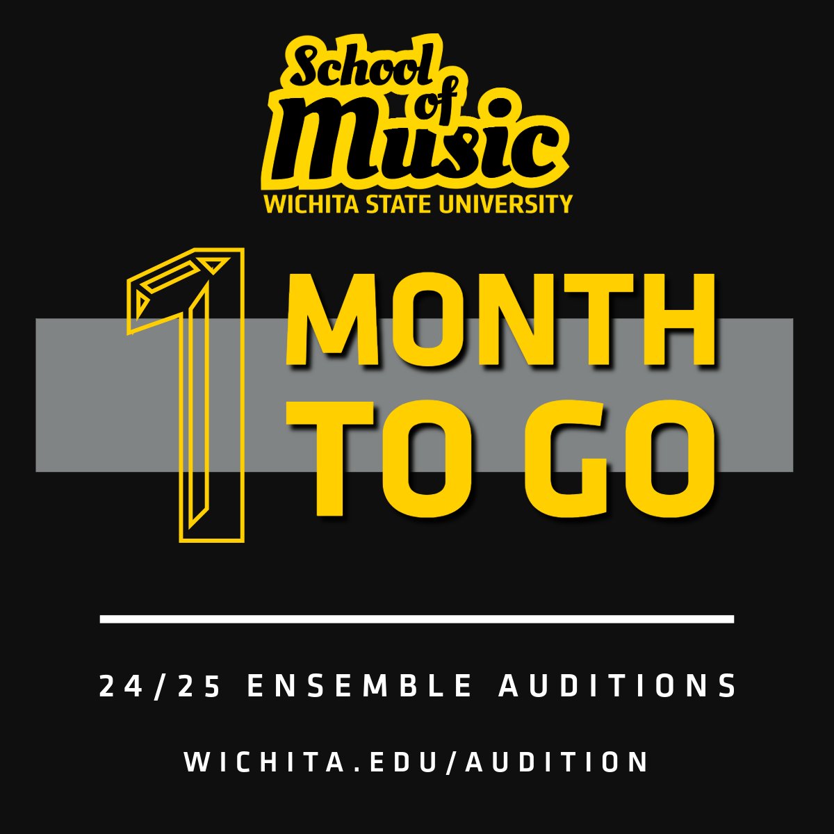 📢 Calling all WSU Students! Do you love music? Join an ensemble in the SoM! 🎶 With over 10 to choose from, there's a spot for everyone. 🎓 0-credit options available. Auditions in one month, materials on July 29. 🎼✨ #MusicShocks #ShockerNation #Wichita