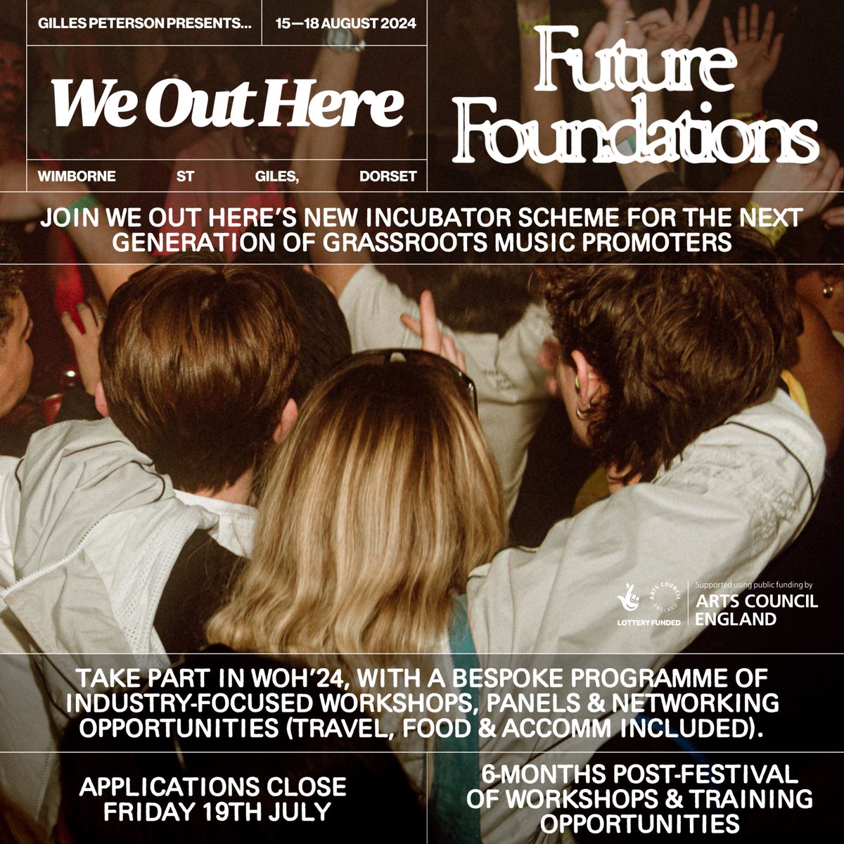 CLASH (@clashmagazine) on Twitter photo .<a href="/weoutherefest/">We Out Here Festival</a> launches new programme Future Foundations - it's at providing opportunities for young grassroots music promoters...
clashmusic.com/live/we-out-he… .<a href="/weoutherefest/">We Out Here Festival</a> launches new programme Future Foundations - it's at providing opportunities for young grassroots music promoters...
clashmusic.com/live/we-out-he…