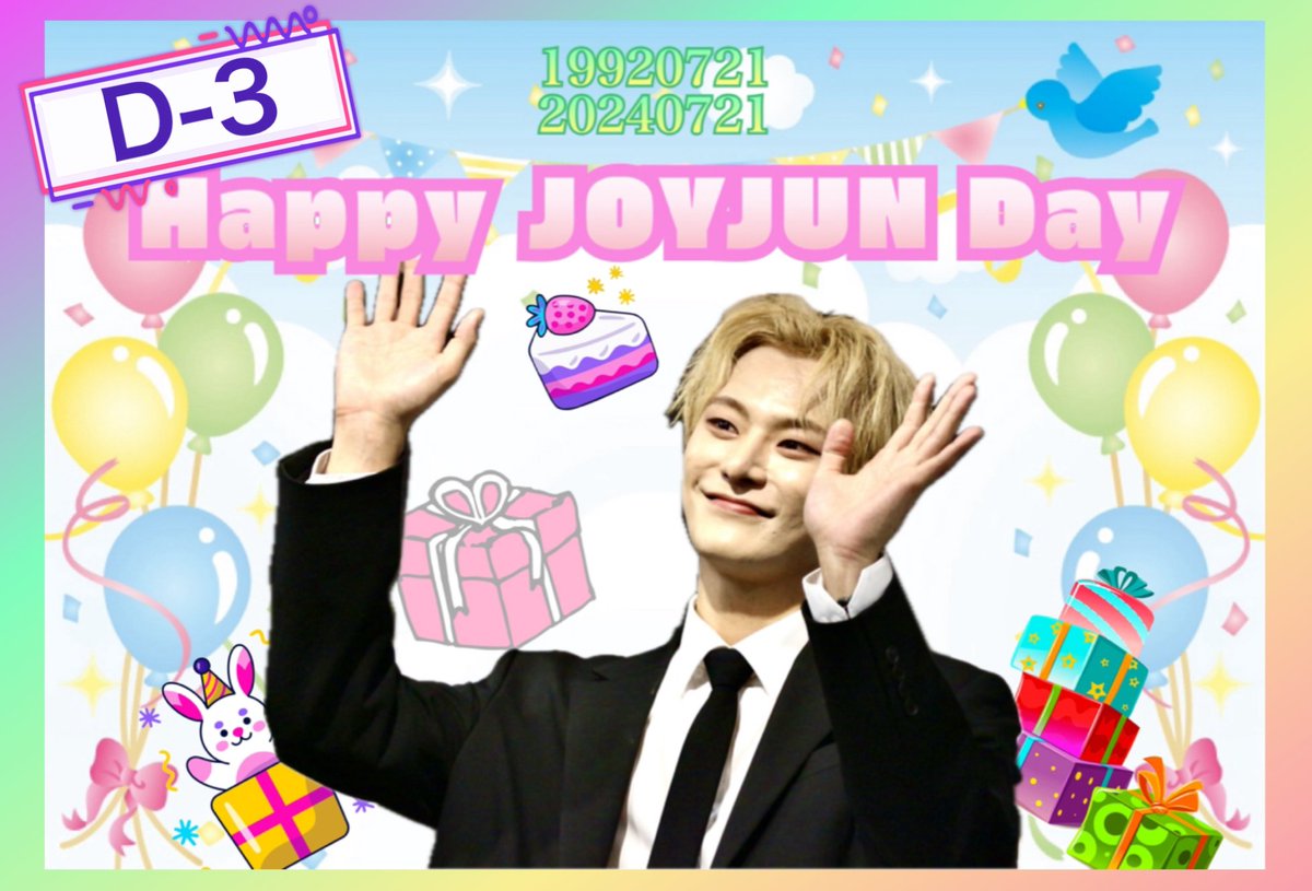 Happy JoyJun Day 
생일 카운트다운
#JoyJun_32th_anniversary 
#생축_사랑하는_조이준
#눈물의_왕자_조이준_날
#뉴앤비　<a href="/JoyJun_/">조이준</a>