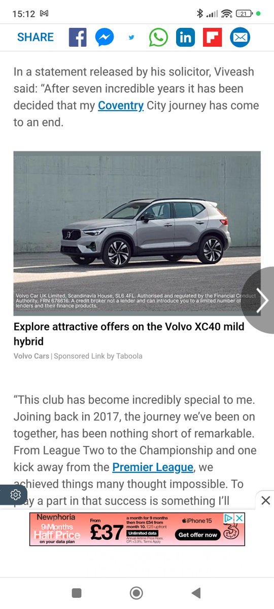 _s71rl2's tweet photo. Seriously @live_coventry have you considered how your site looks on a mobile device at all? https://t.co/RjqrTsZmS1