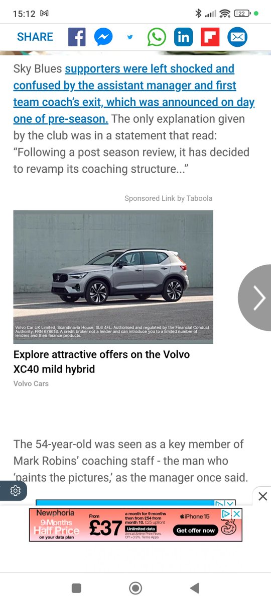 _s71rl2's tweet photo. Seriously @live_coventry have you considered how your site looks on a mobile device at all? https://t.co/RjqrTsZmS1