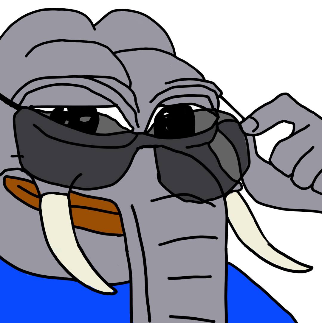 Gm, $ELE stomps the jeet 🐘😎