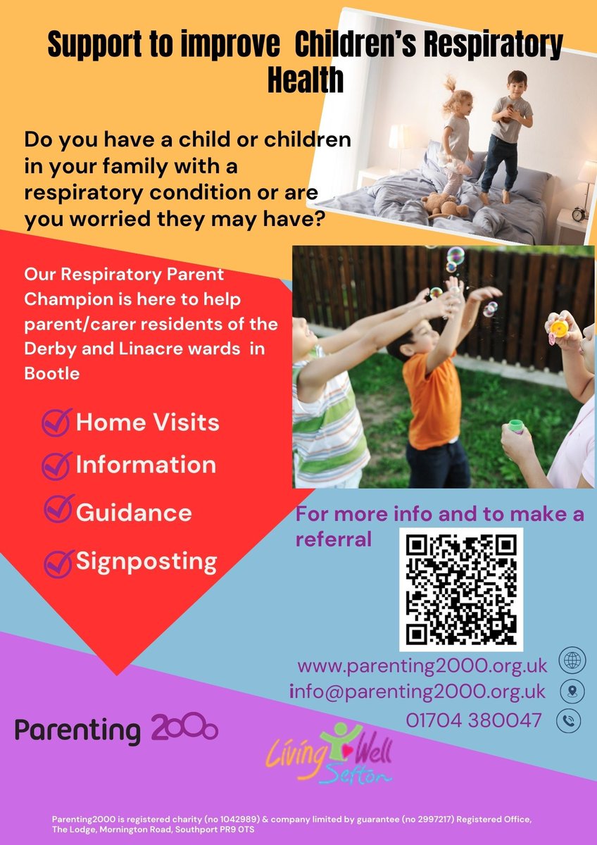 Are you concerned about your family’s respiratory health. 

Is there damp and mould in your home that could be affecting your family’s health?  

Scan the QR code, contact the number on the flyer or email to access the service for more information.
