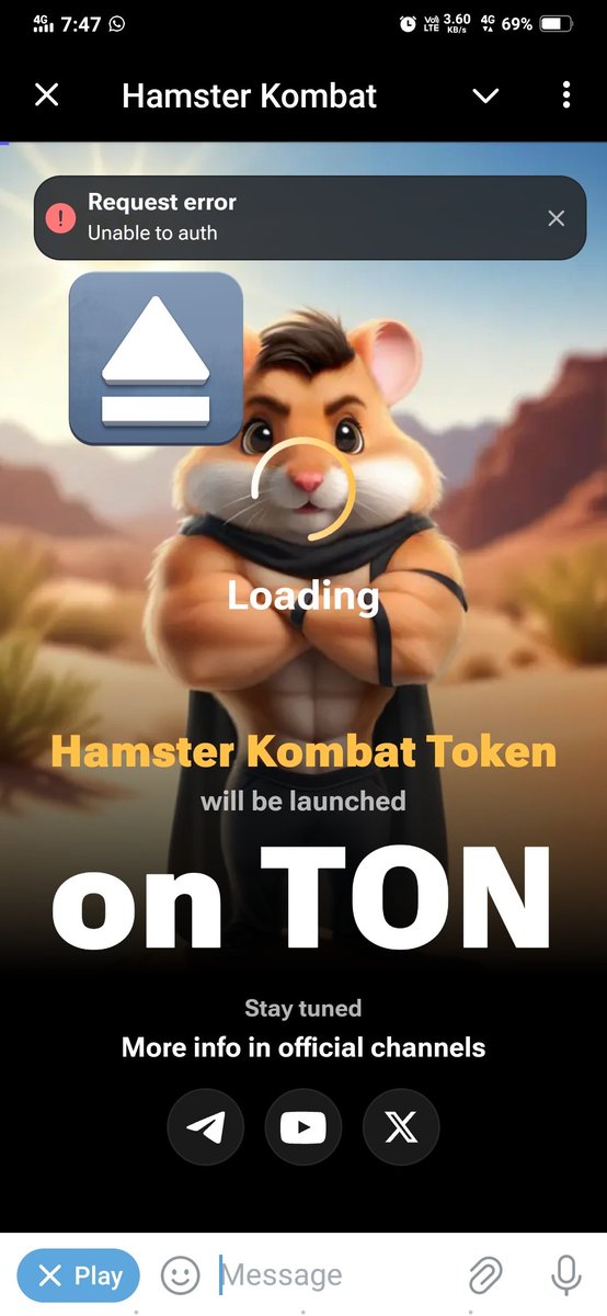 KKUPDATES_'s tweet photo. @hamster_kombat What to do now request error https://t.co/pKiJIvAtFu