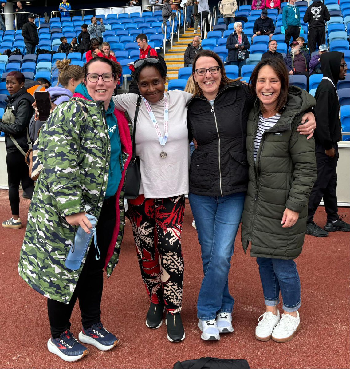 bradymarcia42's tweet photo. The love and support for the Senior Mixed Relay Team’s parents/carers/supporters and friends is such an overwhelming think respect due to everyone🙏🏽❤️ https://t.co/IOvCTvPaOV