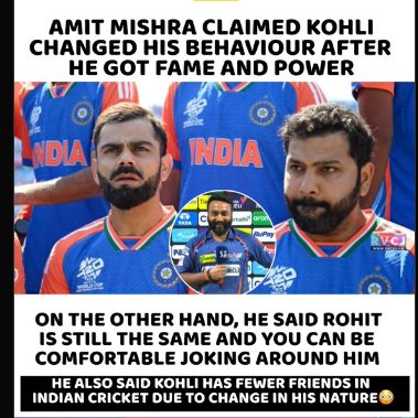 Ictfanalways's tweet photo. it's not change in his Attitude there's a reason that Indian cricket 2015 to 2019 was carried by him alone no one else performing and in Rcb also he is the one to perform  on the other hand Rohit got support from others also this is a reason in his friendly nature changed Ro-Ko🩷 https://t.co/ZmMuVsHp9D