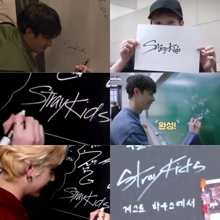 bang chan, the stray kids logo creator himself