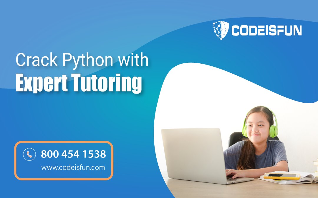 Codeisfunlive's tweet image. Whether you&apos;re just starting out or looking to sharpen your skills, our expert tutors make learning Python easy and fun.🖥 Join us and start your Python journey today! 📈

#PythonTutoring #LearnPython
#PythonProgramming #TechSkills #CodingEducation #PythonMastery