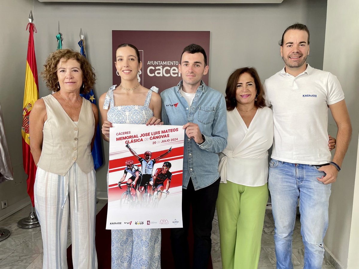 Cáceres recupera la prueba ciclista ‘Clásica de Cánovas’ este sábado 20 de julio, en recuerdo del ciclista cacereño José Luis Mateos.

Incluye todas las categorías y comenzará alrededor de  las 16:30h, aunque el corte de tráfico se iniciará sobre las 16h