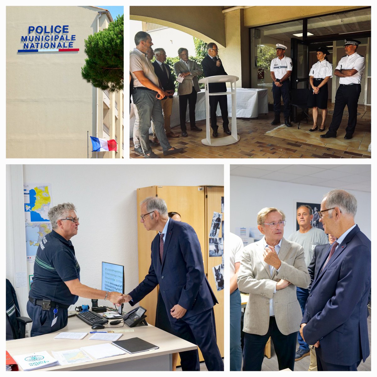 Préfet du Var (@prefet83) on Twitter photo #Sécurité | Le préfet du #Var et le maire de la commune ont inauguré le nouveau poste de police commun Police municipale / Police nationale à <a href="/6fourslesplages/">Ville de Six-Fours les Plages</a> en présence des élus de la ville, du directeur interdépartemental de la Police nationale et des policiers nationaux et #Sécurité | Le préfet du #Var et le maire de la commune ont inauguré le nouveau poste de police commun Police municipale / Police nationale à <a href="/6fourslesplages/">Ville de Six-Fours les Plages</a> en présence des élus de la ville, du directeur interdépartemental de la Police nationale et des policiers nationaux et