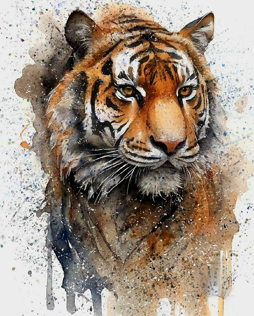 ElseedUg's tweet photo. The tiger is a symbol of power and strength.
The true magic is found in embracing the wild uncertainties of life.
#artist #Konstantin #photochallenge2024Today #animalfanatics #artistsupport #artistgrowth #artcommissions #artistsoninstagram @followers https://t.co/Ip6deohVES