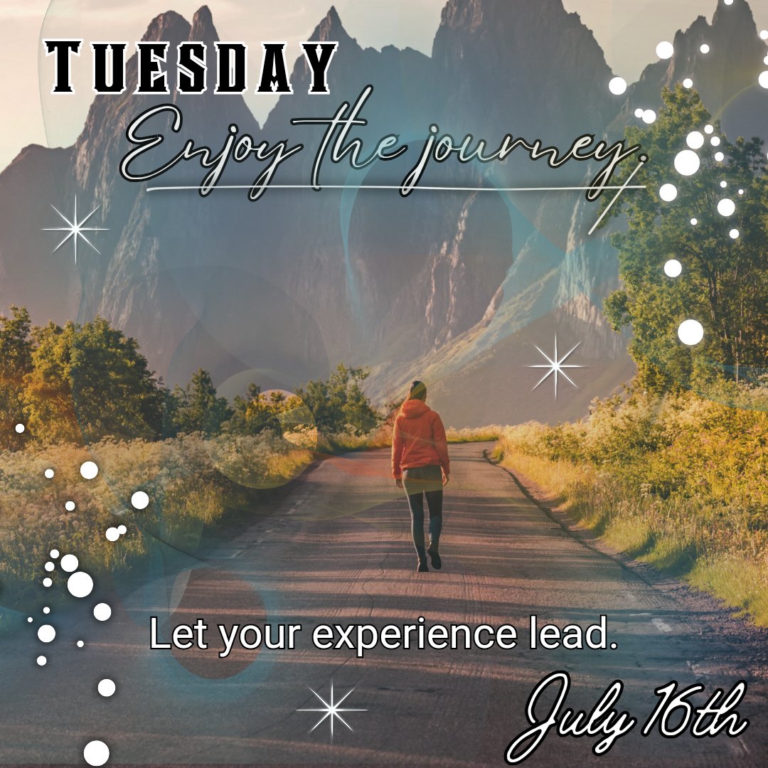 Cupc4ke88's tweet photo. ๐ธLet your experience lead you๐ธ
@canva @X @cupc4ke88 #canva #instagram #facebook #twitter #dan1elle6 #cupc4ke88 #tuesday #july16th #dailypost #myart #greatday #amazing #niceday #goodmorning #positivity #bepositive #positiveenergy #positivevibes #beginningoftheweek #today https://t.co/Q6wsoY22iO