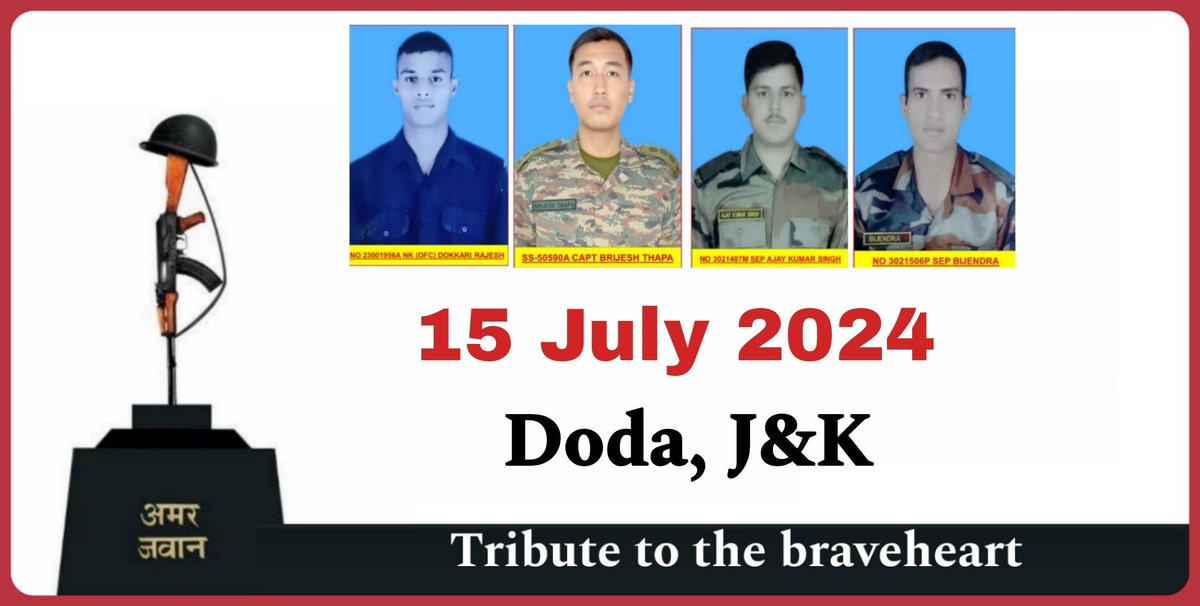 FrontalForce's tweet image. All give some but some give all 🫡 

#Doda #DodaTerroristAttack