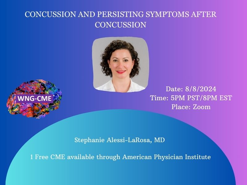 The Olympics &amp; fall sports are just around the corner! 🏅

Join us for August's CME w/ Dr. Stephanie Alessi-LaRosa, Director of <a href="/HartfordHealthC/">Hartford HealthCare</a>'s Sports Neurology Program, as she delves into concussions. Don’t miss it!

DM us for the Zoom link! 📩

#SportsNeurology #Concussion